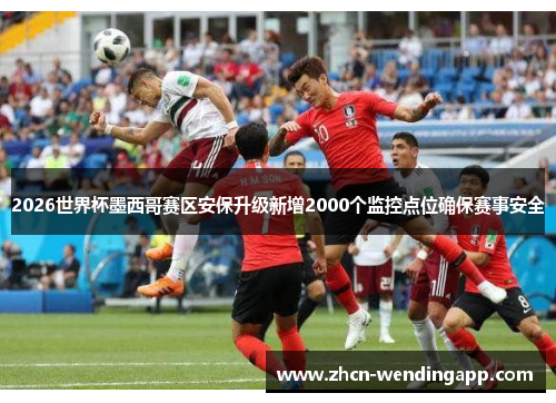2026世界杯墨西哥赛区安保升级新增2000个监控点位确保赛事安全